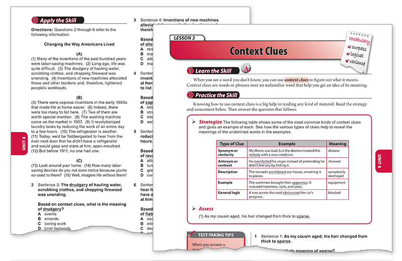 HS Equivalency Reading