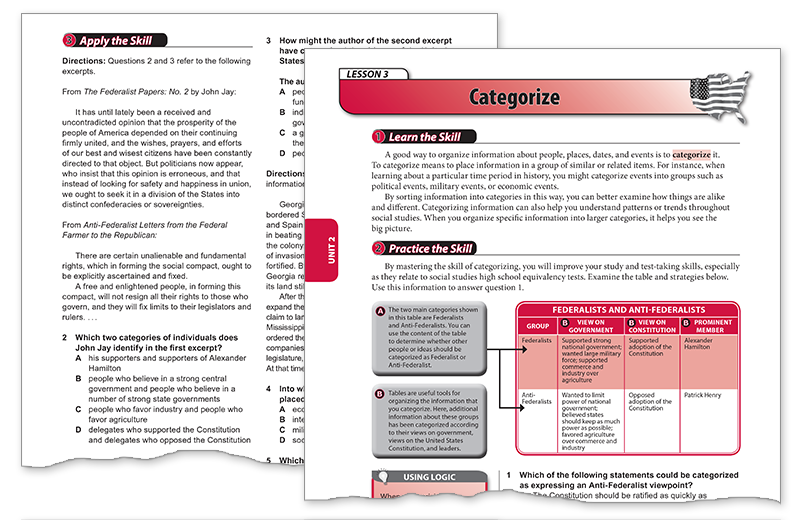 HS Equivalency Social Studies