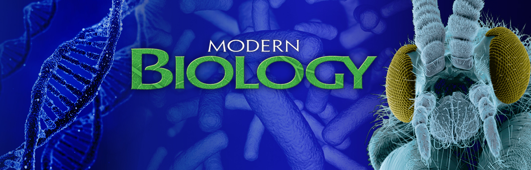 Modern Biology Banner
