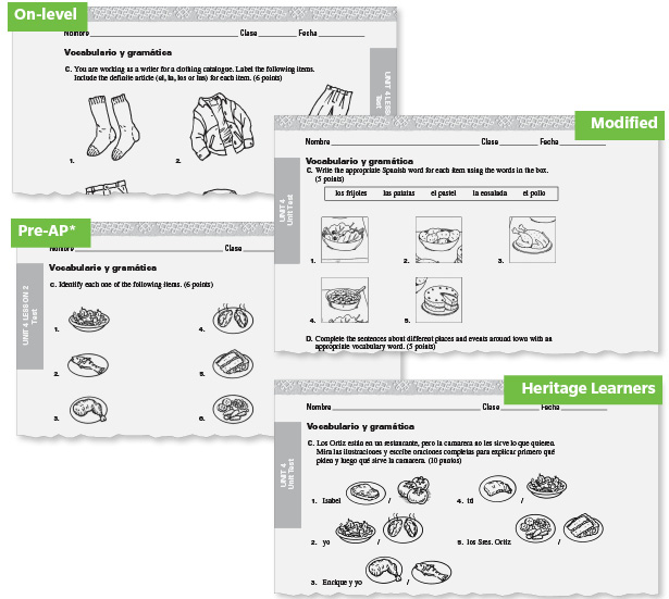 differentiated assessment program