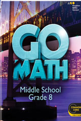 GO Math! Grade 8