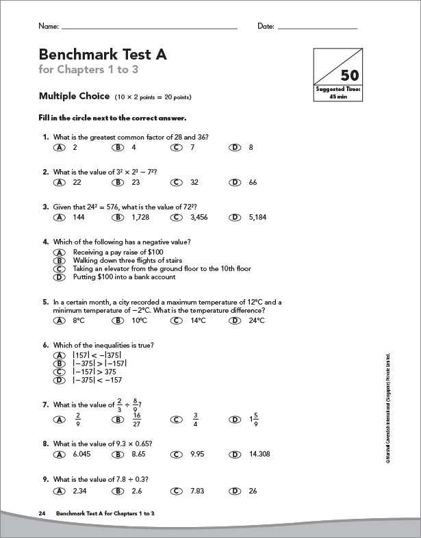 Math in Focus Grades K–8 | Singapore Math Curriculum