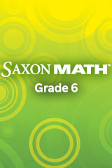 Saxon Math Grade 6