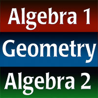 Holt McDougal Algebra 1, Geometry, and Algebra 2